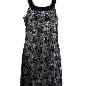Spencer Jeremy Women’s Black Open Lace Dress 10
